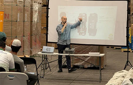 «Mantenga a sus seres queridos protegidos de la electricidad»: Suntree realizó talleres técnicos exhaustivos en tres ciudades mexicanas.