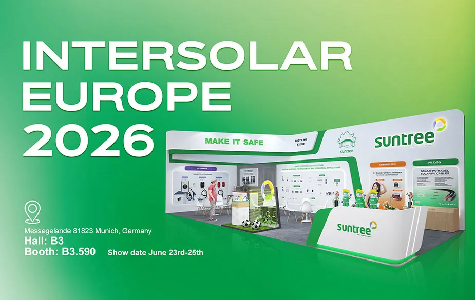 Suntree presenta sus soluciones de aire acondicionado inteligente en la feria Hannover Messe 2026.